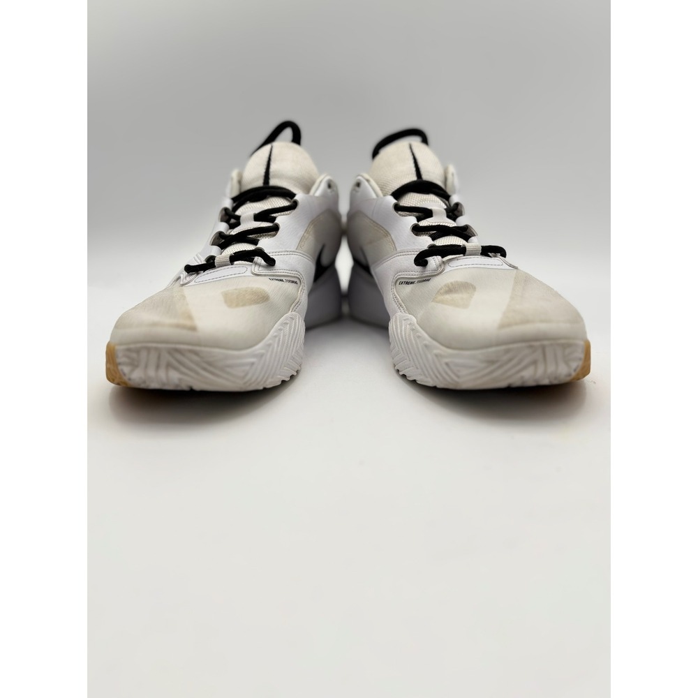 Nike Air Zoom Hyperace 3 Mens 13 White Black Gum Volleyball Shoes FQ7074-101 - Picture 4 of 8